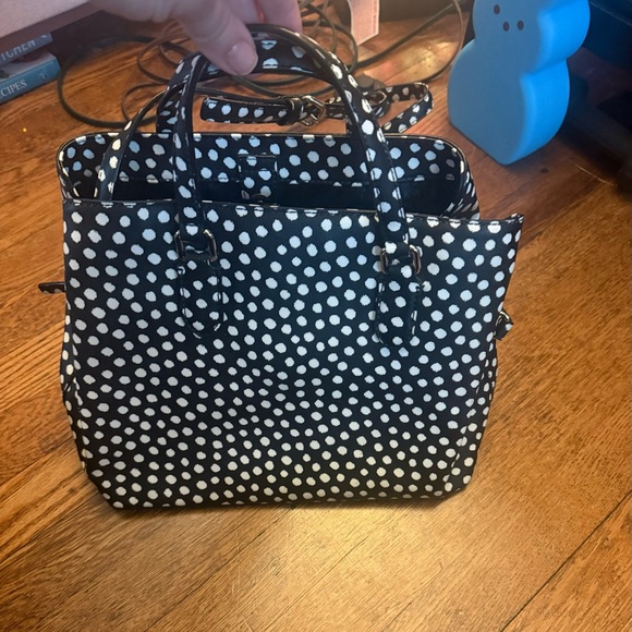 Kate Spade Black and White Polka Dot Women's Bag - Picture 7 of 8